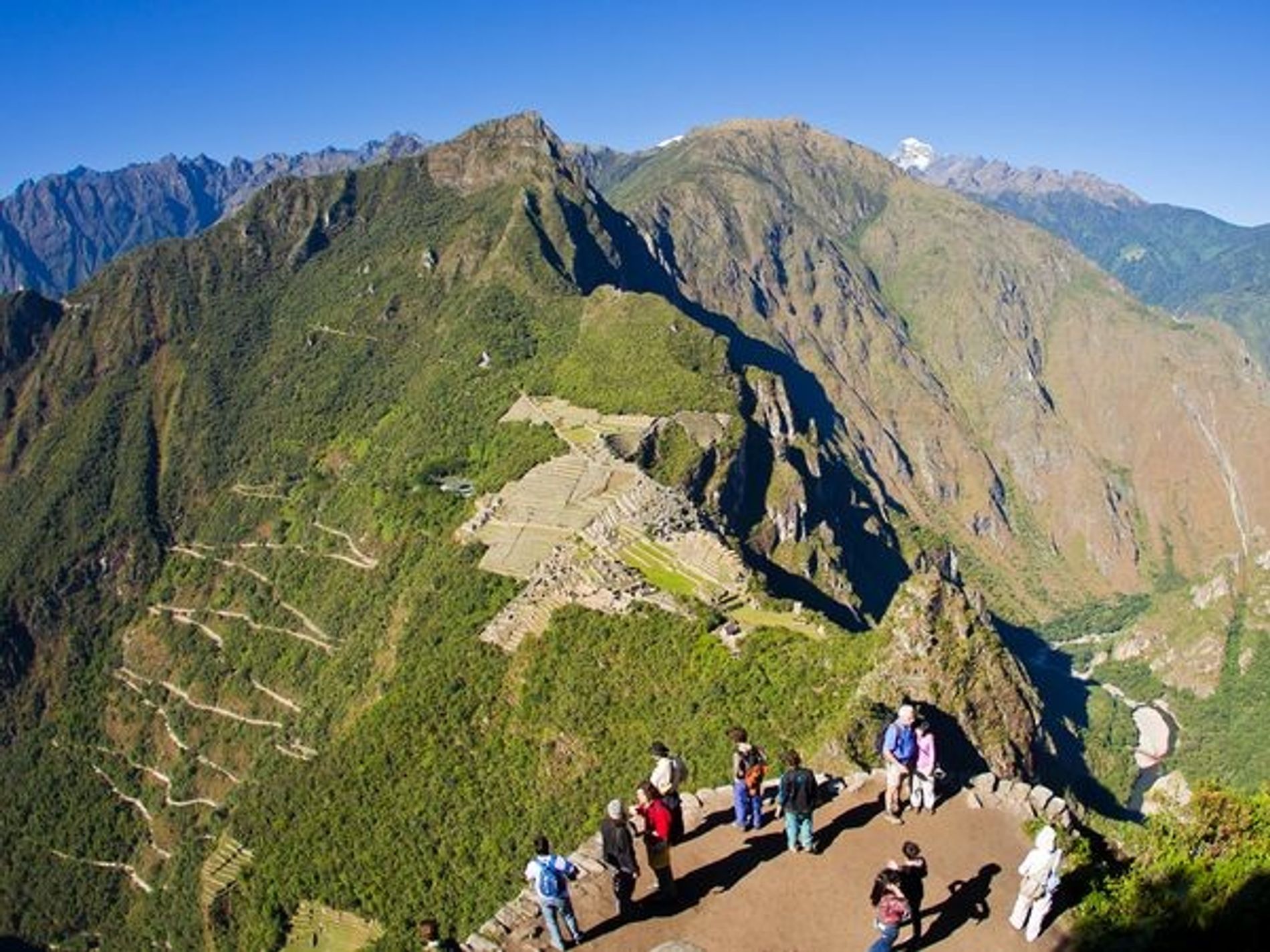 Vista de Machu Picchu desde Huayna Picchu